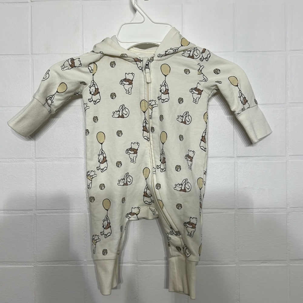 HM Disney baby Winnie the Pooh hooded one piece